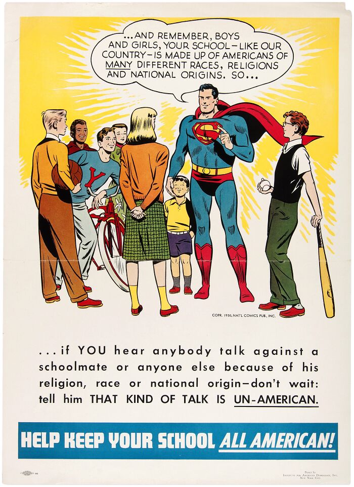 Superman teaching kids about diversity and respect, highlighting powerful memes that are both hilarious and eye-opening.